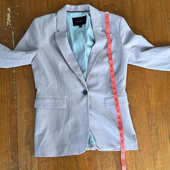 Banana Republic one button padded shoulder blazer - Picture 8 of 8